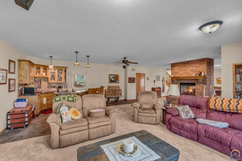 Tiny photo for 10125 Saddle Creek Dr, Harveyville, KS 66431 (MLS # 243369)