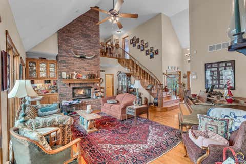 Tiny photo for 10125 Saddle Creek Dr, Harveyville, KS 66431 (MLS # 243369)