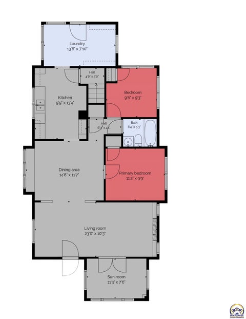 Tiny photo for 2215 SE Virginia Ave, Topeka, KS 66605 (MLS # 247085)