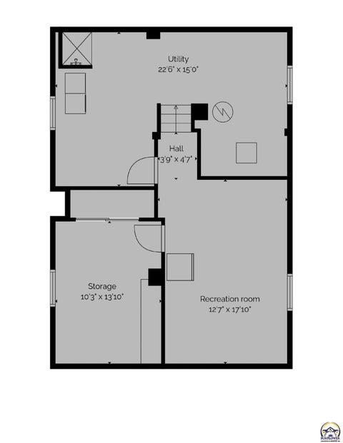 Tiny photo for 220 SW Kendall Ave, Topeka, KS 66606 (MLS # 246720)