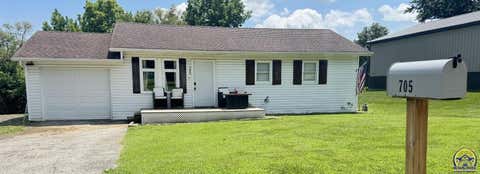 Tiny photo for 705 Washington St, Oskaloosa, KS 66066 (MLS # 245513)
