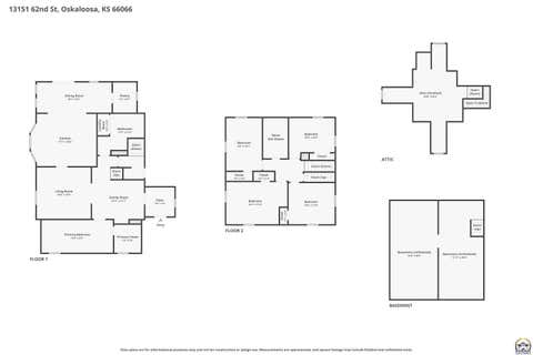 Tiny photo for 13151 62nd St, Oskaloosa, KS 66066 (MLS # 245473)