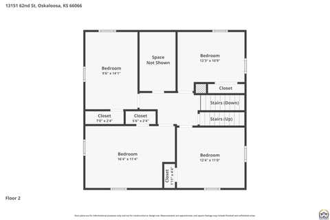 Tiny photo for 13151 62nd St, Oskaloosa, KS 66066 (MLS # 245473)