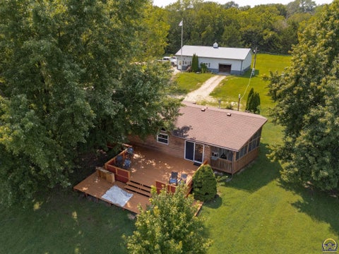 Tiny photo for 10035 West Lake Rd, Ozawkie, KS 66070 (MLS # 246315)