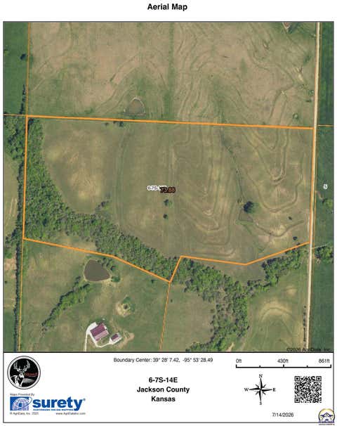 Tiny photo for 0000 I Rd, Holton, KS 66436 (MLS # 245652)