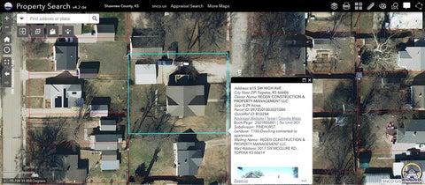 Tiny photo for 615 SW High Ave, Topeka, KS 66606 (MLS # 243565)