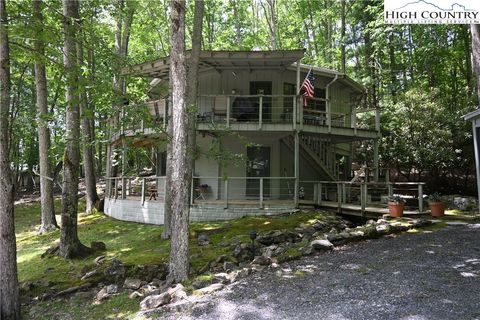 Photo of 112 Poplar Road, Beech Mountain, NC 28604 (MLS # 257206)