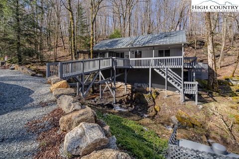 Photo of 126 Staghorn Hollow Road, Beech Mountain, NC 28604 (MLS # 254108)