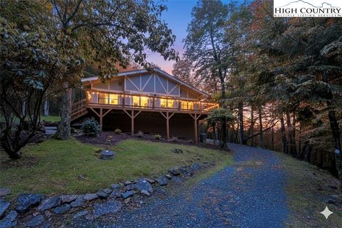 Photo of 1028 Charter Hills Road, Beech Mountain, NC 28604 (MLS # 258584)