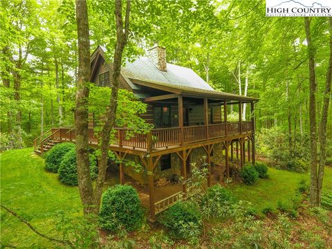 Photo of 435 High Knolls Road, Fleetwood, NC 28626 (MLS # 257235)