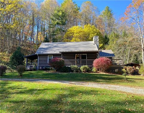 Photo of 329 Ballous Mill Road, Grassy Creek, NC 28631 (MLS # 263367)