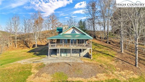 Photo of 575 New River Cemetery Road, Grassy Creek, NC 28631 (MLS # 259007)