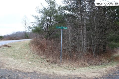 Photo of TBD Cedar Hill Drive, Crumpler, NC 28617 (MLS # 259904)