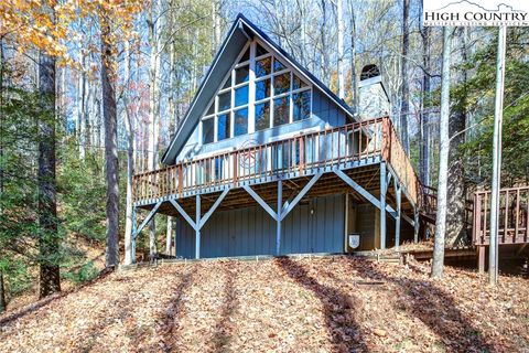 Photo of 2143 Powder Horn Mountain Road, Deep Gap, NC 28618 (MLS # 246827)