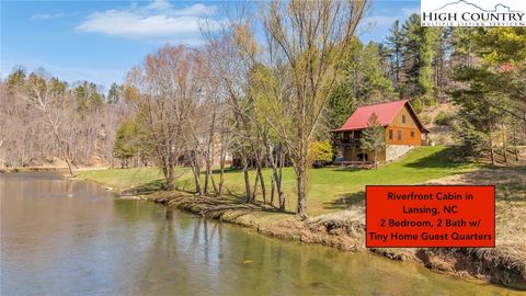 Photo of 385 Bent River Drive, Lansing, NC 28643 (MLS # 260802)