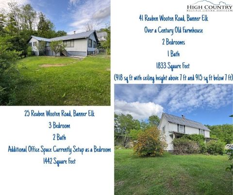 Photo of 25 and 41 Reuben Wooten Road, Banner Elk, NC 28604 (MLS # 256521)
