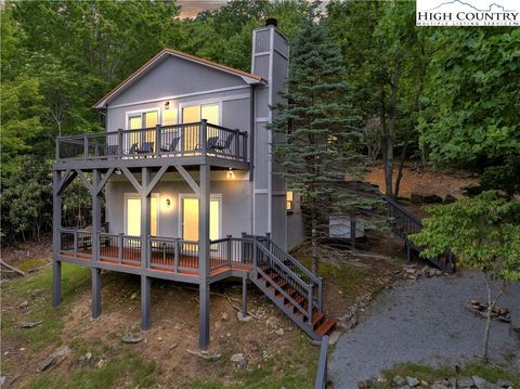 Photo of 190 Rhododendron Drive, Beech Mountain, NC 28604 (MLS # 256994)