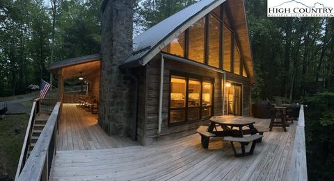 Photo of 495 E Horse Shoe Ridge Road, Deep Gap, NC 28618 (MLS # 243286)