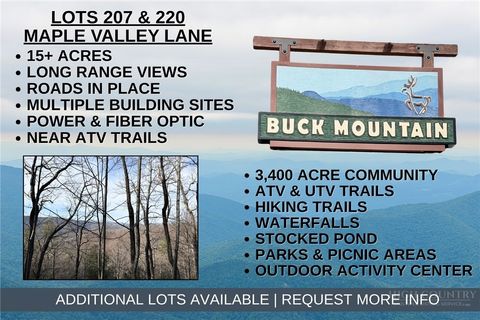Photo of Lots 207 & 220 Maple Valley Lane, Purlear, NC 28665 (MLS # 260006)