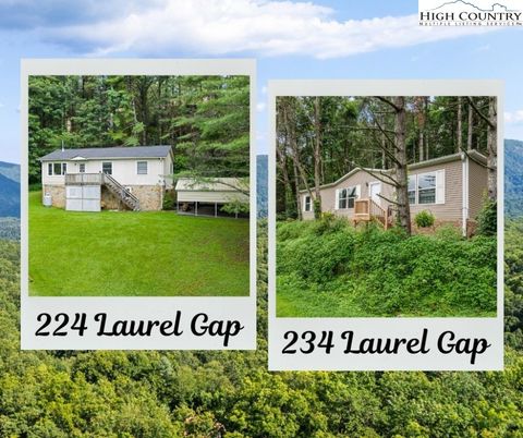 Photo of 224 & 234 Laurel Gap Ridge Road, Boone, NC 28607 (MLS # 258196)