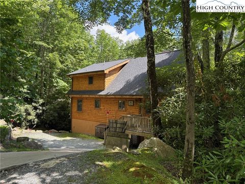 Photo of 218 Ridgecrest Circle, Beech Mountain, NC 28604 (MLS # 255761)