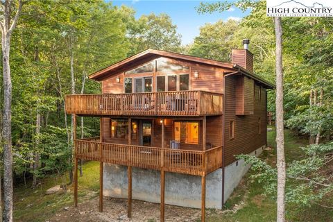 Photo of 202 Upper Grouse Ridge Road, Beech Mountain, NC 28604 (MLS # 256207)