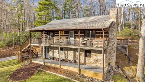 Photo of 214 Deer Ridge Road, Crumpler, NC 28617 (MLS # 260104)