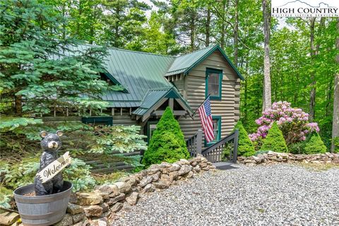 Photo of 137 Teaberry + cottage+ lot Trail, Beech Mountain, NC 28604 (MLS # 255734)