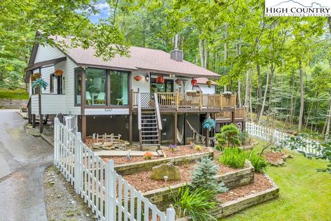 Photo of 111 Wintergreen Way Road, Beech Mountain, NC 28604 (MLS # 257698)