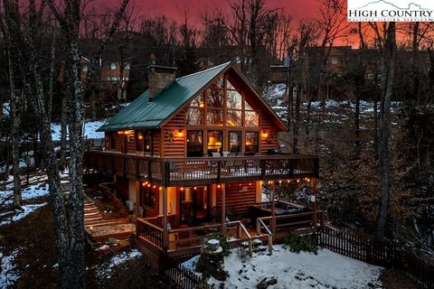 Photo of 223 Charter Hills Road, Beech Mountain, NC 28604 (MLS # 254281)