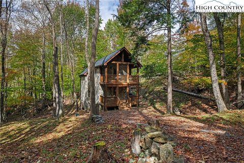 Photo of 212 Spring Branch Road, Beech Mountain, NC 28604 (MLS # 258326)