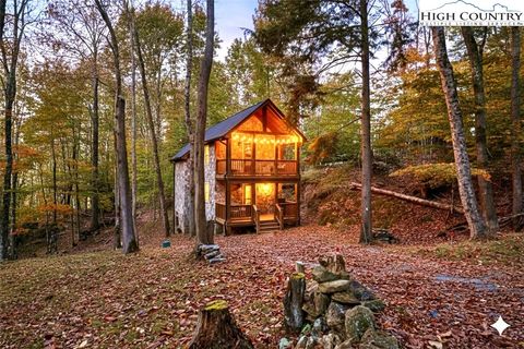 Photo of 212 Spring Branch Road, Beech Mountain, NC 28604 (MLS # 258326)