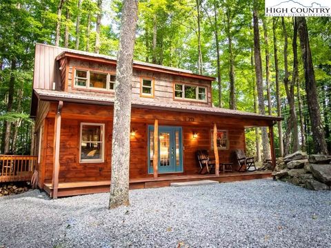 Photo of 213 Rhododendren Drive, Beech Mountain, NC 28604 (MLS # 255239)