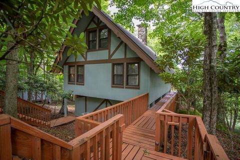 Photo of 910 Charter Hills Road, Beech Mountain, NC 28604 (MLS # 255109)