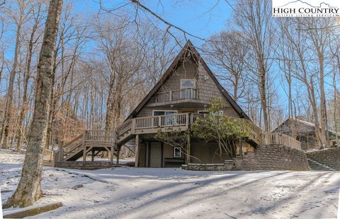 Photo of 205 Spring Branch Road, Beech Mountain, NC 28604 (MLS # 255802)