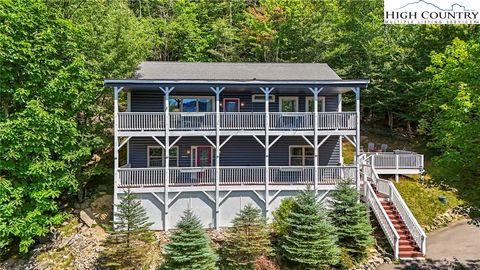 Photo of 114 W Blueberry Lane, Beech Mountain, NC 28604 (MLS # 259462)