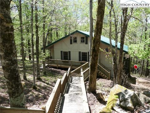 Photo of 802 Charter Hills Road, Beech Mountain, NC 28604 (MLS # 255619)