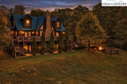 Photo of 496 Fraser Creek Road, Grassy Creek, NC 28631 (MLS # 258422)