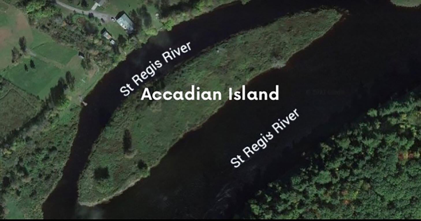 Cr53 - Accadian Island, Brasher Falls, New York image 1