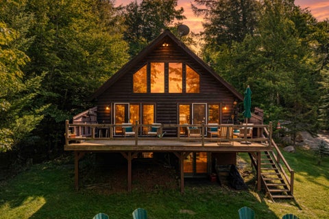 Photo of 525 Petrie Road, Old Forge, NY 13420 (MLS # 208301)