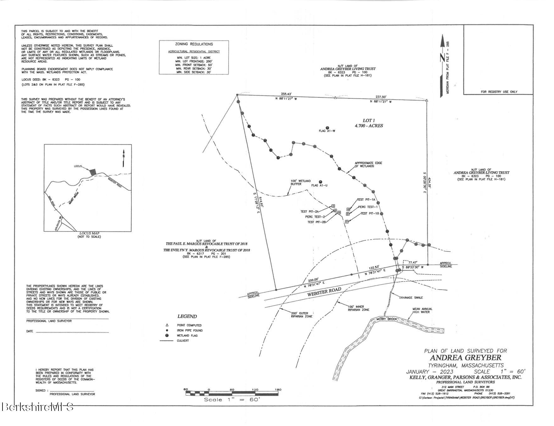Lot # 1 Webster Rd, Tyringham, Massachusetts image 4