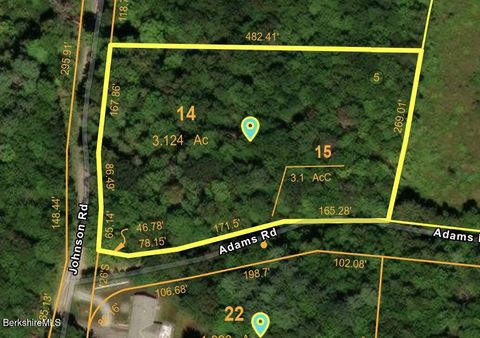Vacant Land For Sale - 218 Johnson Rd<br/> Dalton, MA 01226