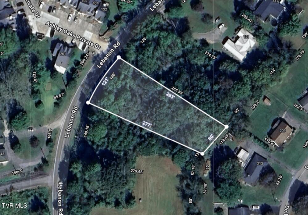 Lot 5 Lebanon Rd. Aerial