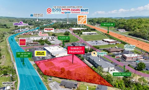 Vacant Land For Sale - 3323 Lee Highway<br/> Bristol, VA 24202