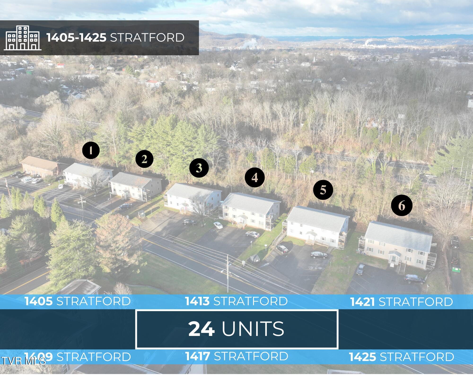 1425-1405 Stratford Road A-X