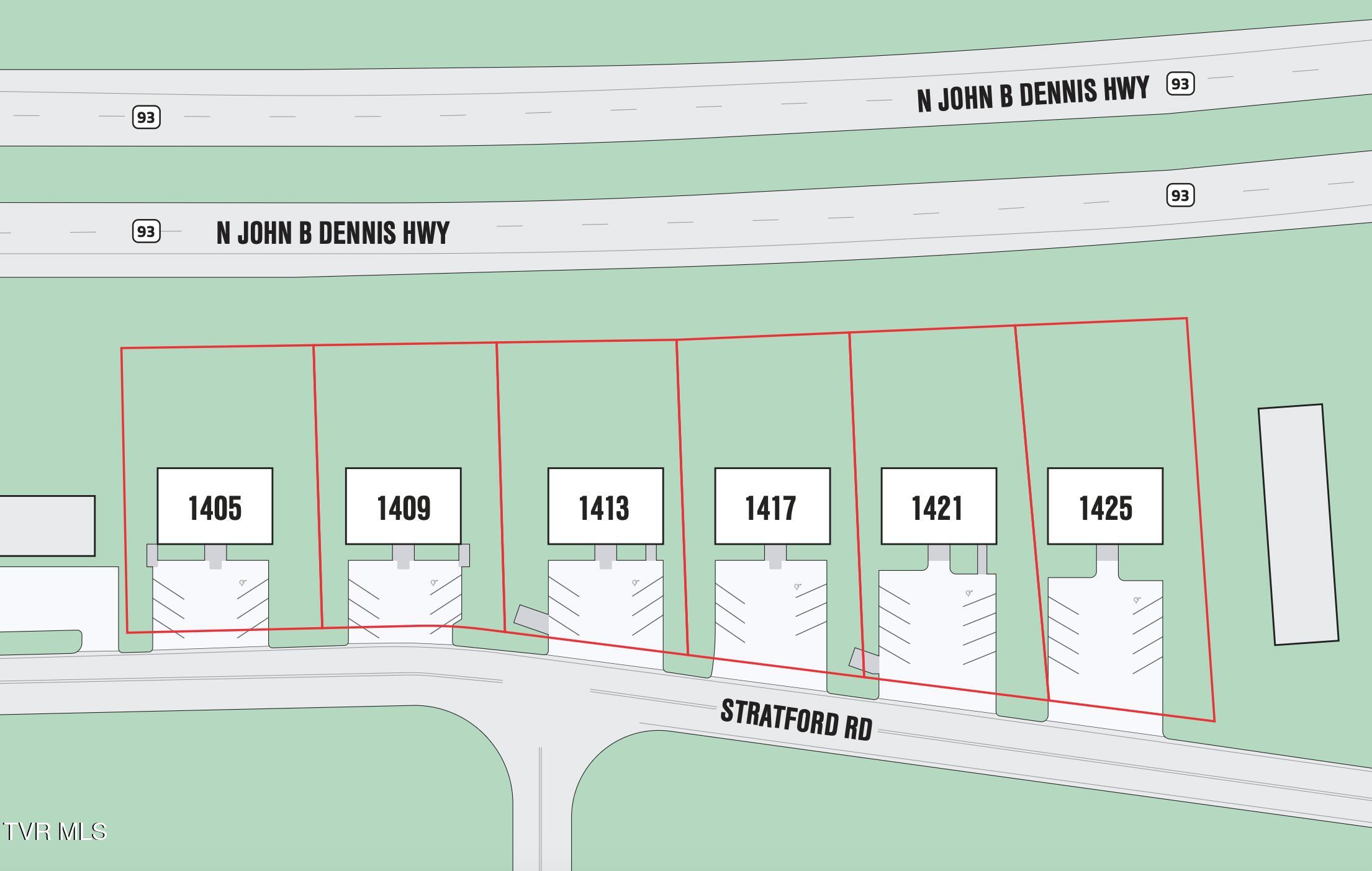 1425-1405 Stratford Road A-X