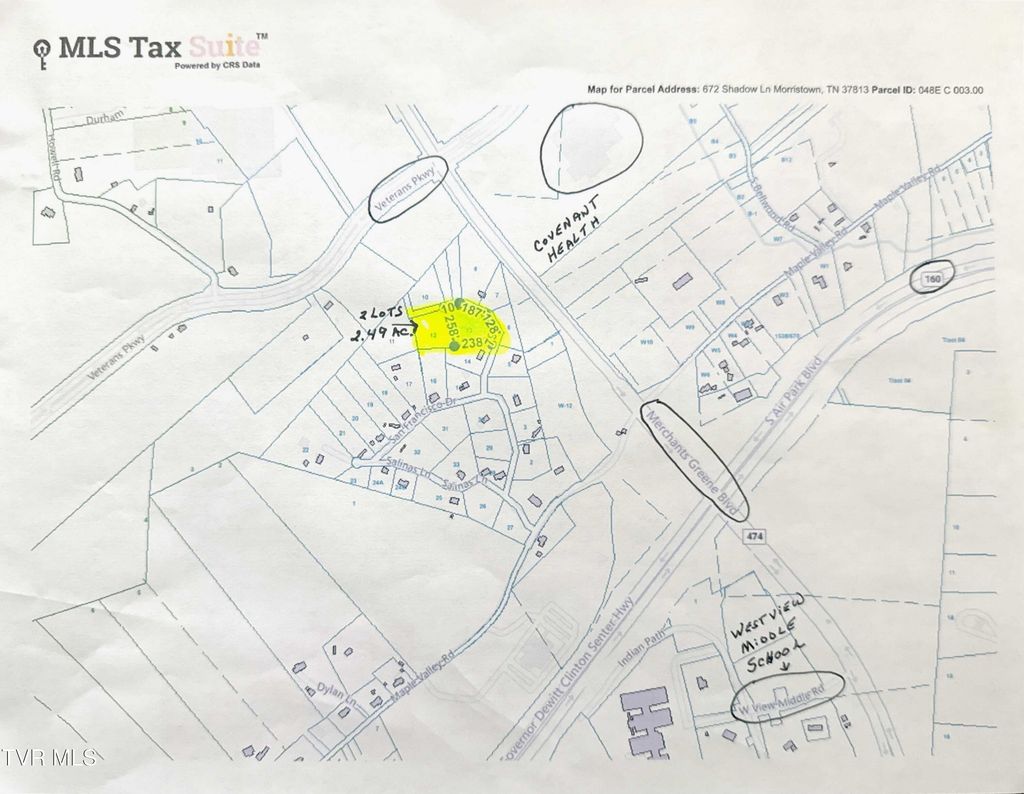 Photo of 672 Shadow Lane, Morristown, TN 37813 (MLS # 9979377)