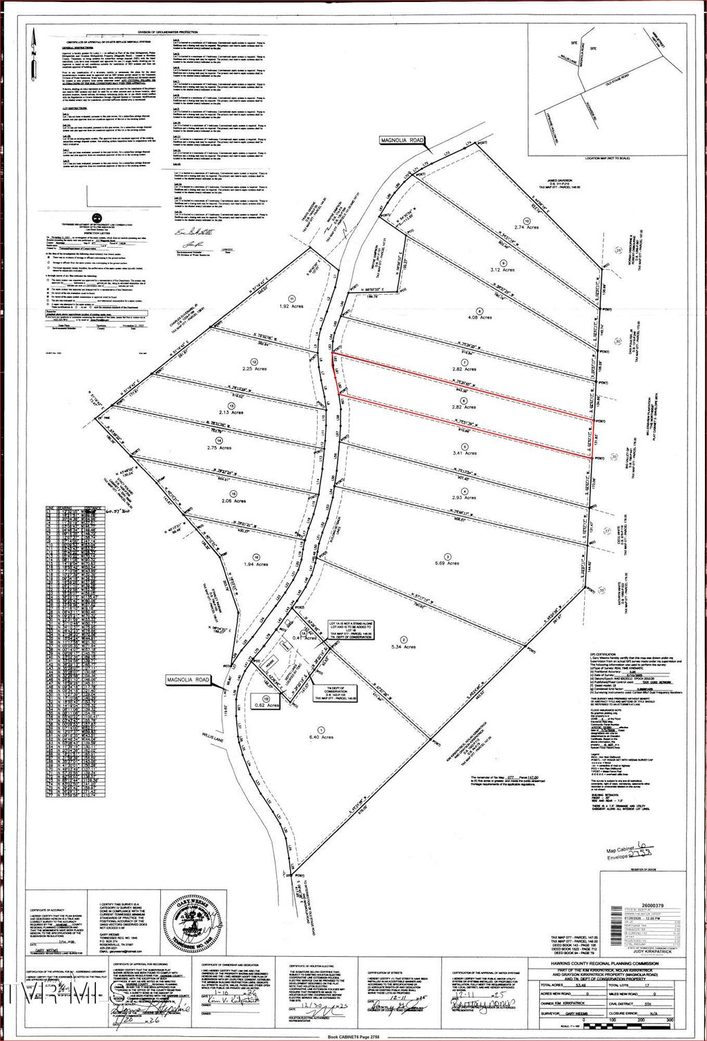 Photo of 6 Magnolia Road, Rogersville, TN 37857 (MLS # 9990890)