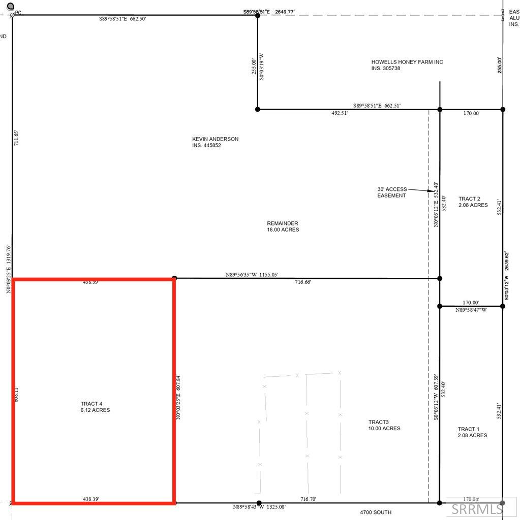Lot 4 W 4700 S, REXBURG, Idaho image 1