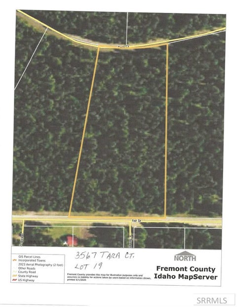 Vacant Land For Sale - 3567 Tara Court<br/> Fremont County, ISLAND PARK, ID 83429